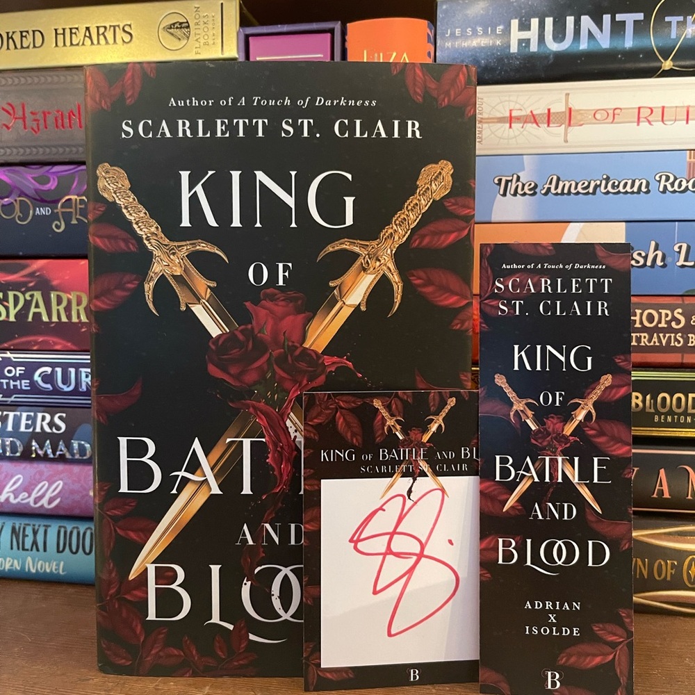 King of Battle and Blood Book by Scarlett St. Clair